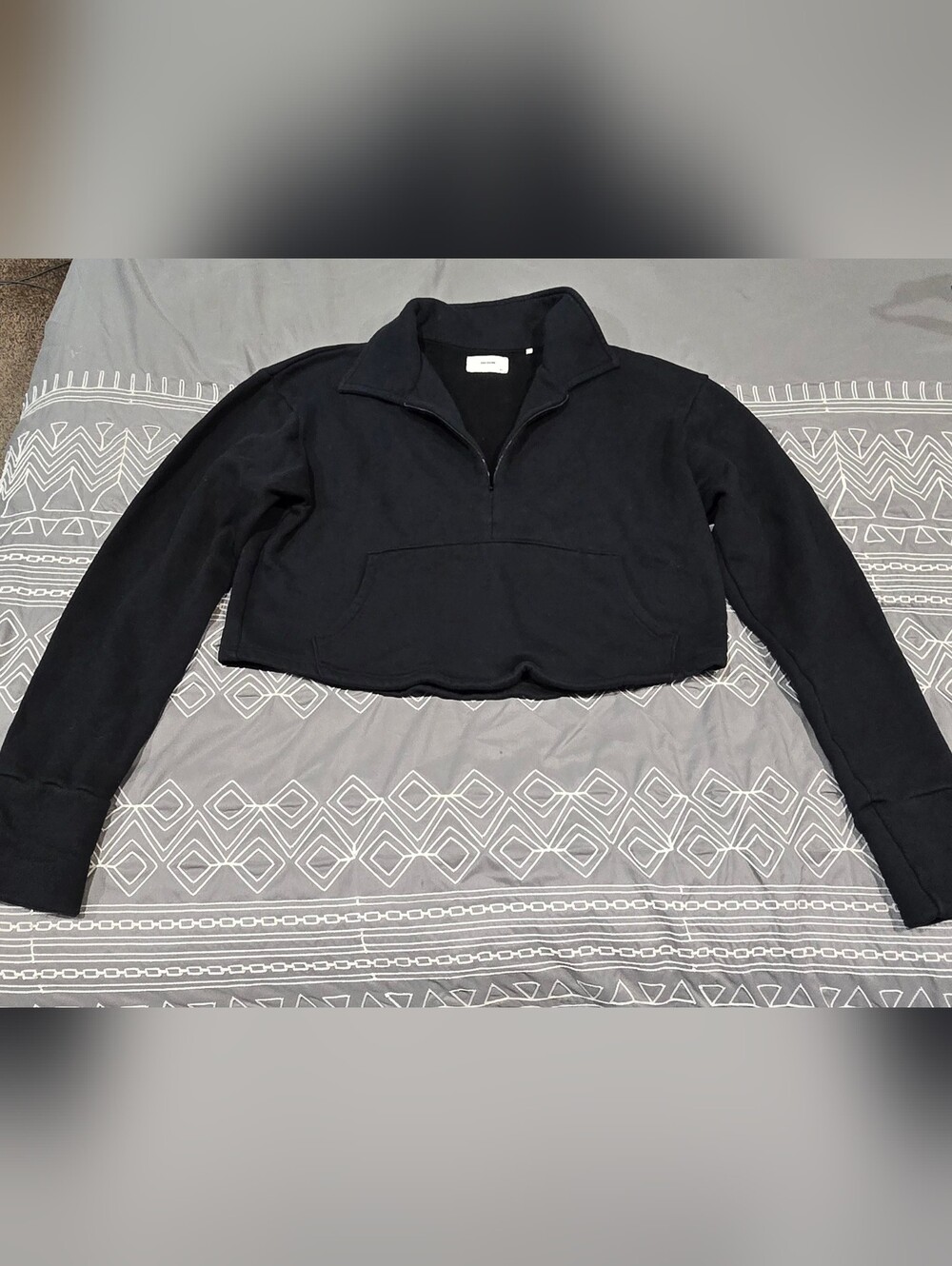 Joah Brown Aspen Half Zip Sweatshirt Size M/L